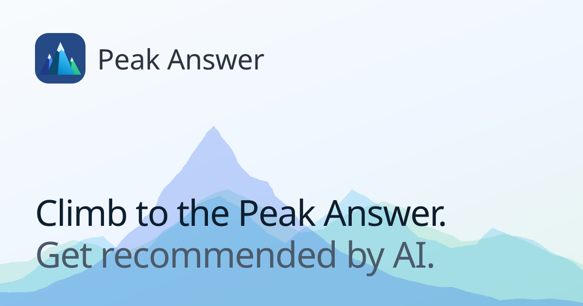 Peak Answer screenshot 1